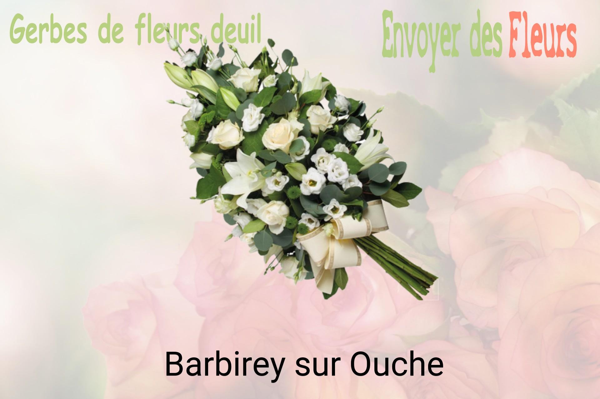 Gerbe de fleurs de deuil livrée à Barbirey-sur-Ouche